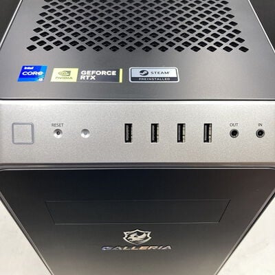 【熊本浜線店】中古  GALLERIA XA7C-R46T(i7 14700/32GB/SSD1TB/RTX4060Ti 8GB/W11H) 5370001196 