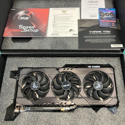 【鹿児島店】中古  ASUS TUF-RTX3070TI-O8G-GAMING (RTX3070Ti 8GB) 146268 