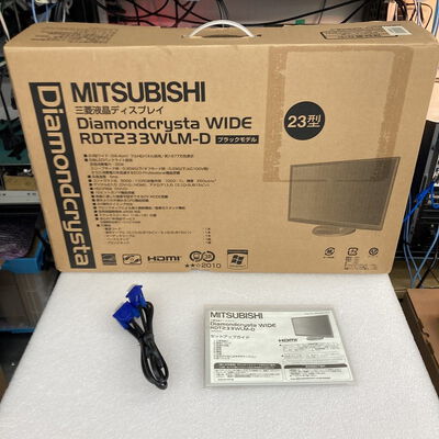 【京都店】中古  MITSUBISHI RDT233WLM-D (23W 黒 1D1A1H) 3180006056 