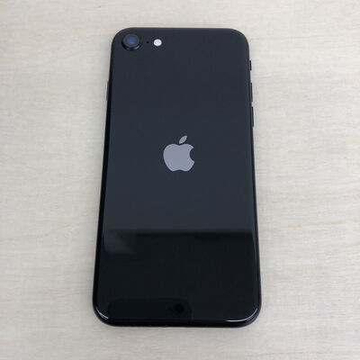 【長野稲里店】中古  【docomo】Apple iPhoneSE 4.7インチ (第2世代/2020) 128GB (ブラック) MXD02J/A 142468 