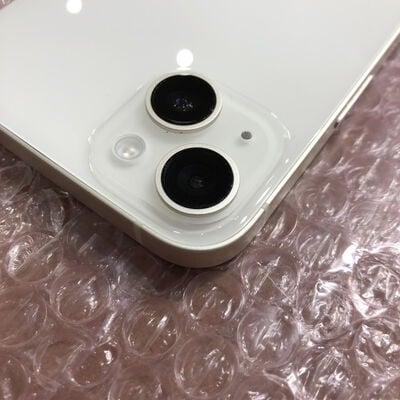 【宮崎恒久店】中古  【国内版SIMフリー】Apple iPhone14 Plus 6.7インチ 128GB (スターライト) MQ4D3J/A 154945 