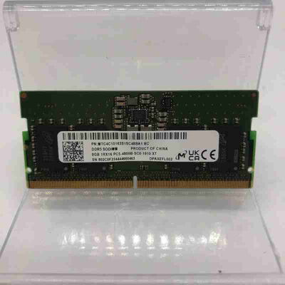 【郡山安積店】中古  Micron MTC4C10163S1SC48BA1 BC(DDR5-38400 8GB) 4640002576 