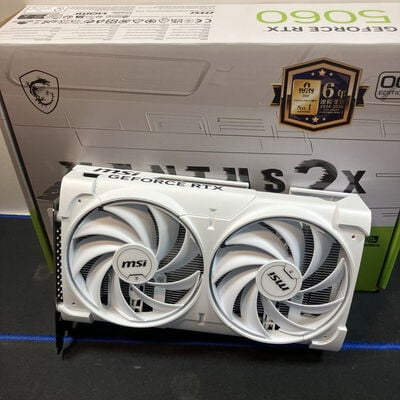 【大宮店】中古  MSI GeForce RTX 5060 8G VENTUS 2X OC WHITE 188977 