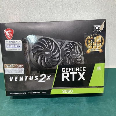 【浦添城間店(沖縄)】中古  MSI GeForce RTX 3060 VENTUS 2X 12G OC (RTX3060 12GB) 144777 