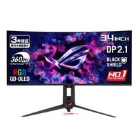 ASUS  ROG Swift OLED PG34WCDN (34インチウルトラワイド UWQHD 360Hz 湾曲 OLEDモニター) 
