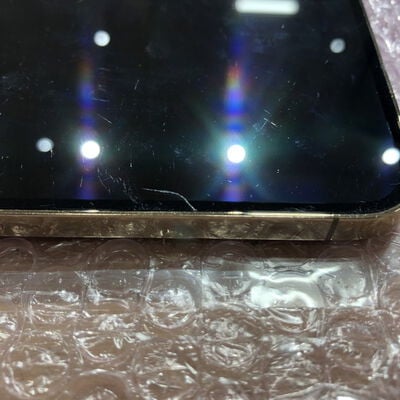 【宮崎恒久店】中古  【au版SIMフリー】Apple iPhone13 Pro Max 6.7インチ 128GB ゴールド MLJ63J/A 147512 