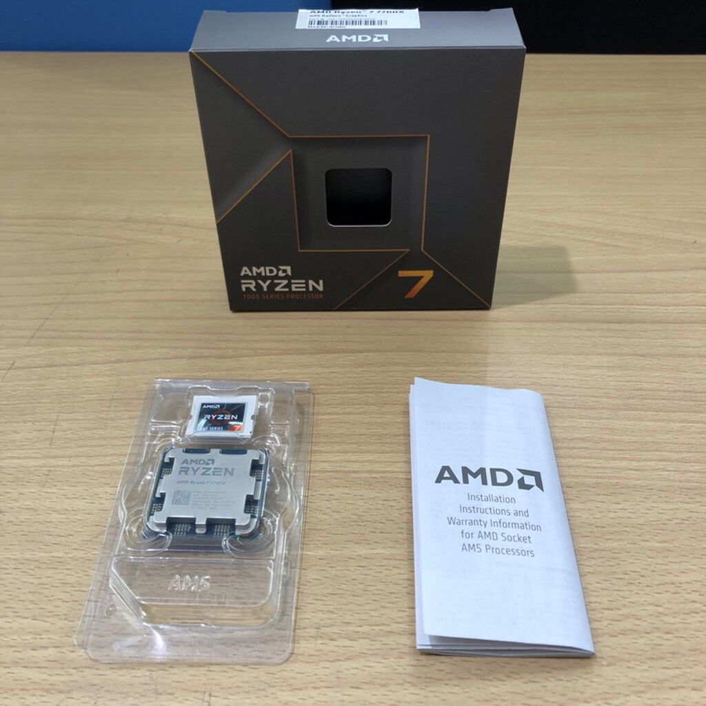中古 AMD Ryzen 7 7700X (AM5/4.5GHz/40M/C8/T16/105W 152463【6/4