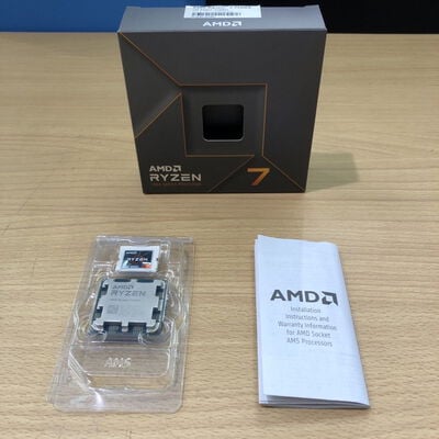 【甲府飯田店】中古  AMD Ryzen 7 7700X (AM5/4.5GHz/40M/C8/T16/105W 152463 