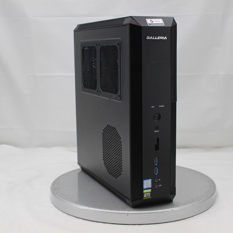 中古 THIRDWAVE GALLERIA KTC(Intel Core i7 9700/16GB/SSD500GB/DVD