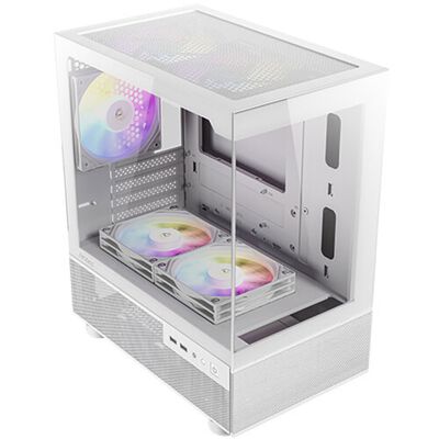 Antec  CX200M RGB Elite White (MicroATX ガラス ホワイト) 