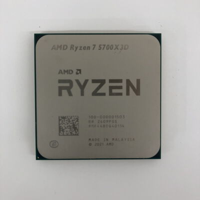 【長野稲里店】中古  AMD Ryzen 7 5700X3D (AM4/3.0/100M/C8/T16/105W) 169617 