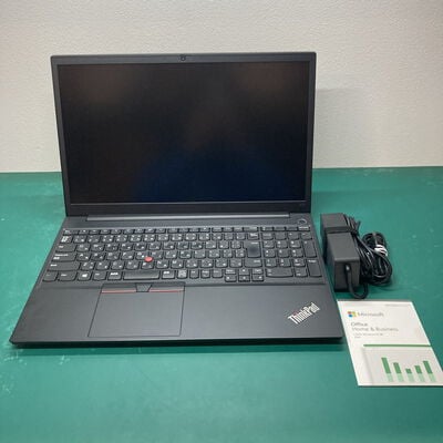 【浦添城間店(沖縄)】中古  LENOVO E15 Gen2 MSO 指紋認証あり (Intel Core i5 1135G7 2.4GHz/8GB/SSD256GB/-/オンボード/15.6/1920x1080/GbE/Wi-Fi/WEBCAM/W11P/Microsoft Office Home and Business 2024) 188544 
