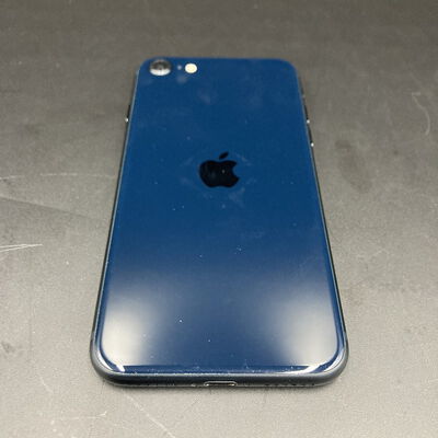 【熊本浜線店】中古  【au版SIMフリー】Apple iPhoneSE 4.7インチ (第3世代) 128GB (ミッドナイト) MMYF3J/A 154854 