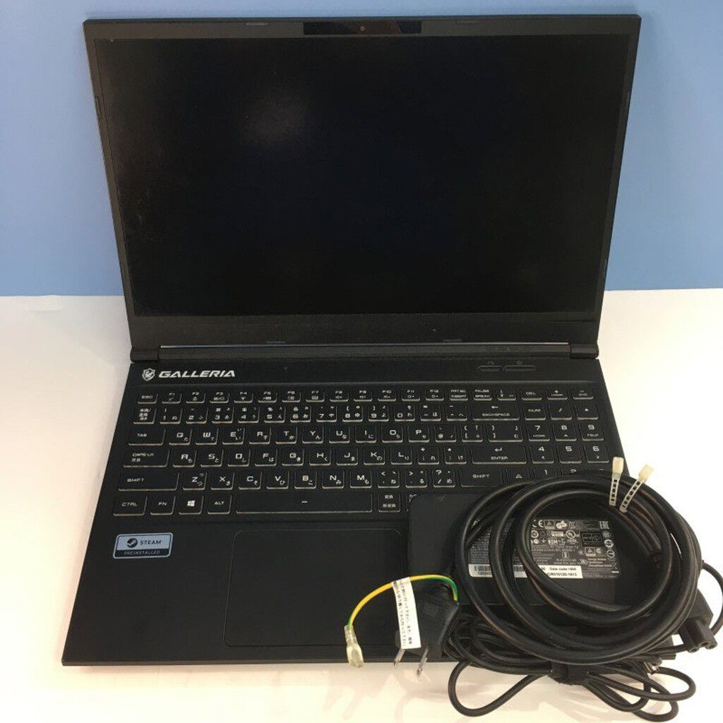 中古 GALLERIA GCR 1650GF(i5-9300H/16GB/SSD1TB/GTX1650) 3310006618