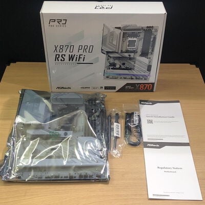 【甲府飯田店】中古  ASRock X870 Pro RS WiFi (X870 AM5 ATX DDR5) 172200 