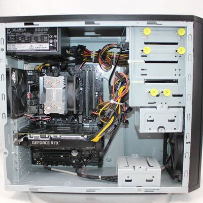 【通販センター】中古  インバースネット FRONTIER(Intel Core i7 9700K/16GB DDR4 (PC4)/SSD1TB/BD-RE/NVIDIA GeForce RTX 2060 6GB/W11H64 MAR) 191366 