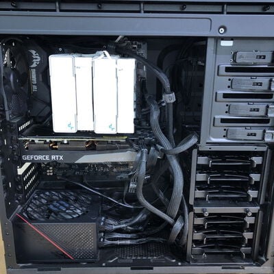 【姫路店】中古  自作PC(Ryzen 7 3700X/32GB/SSD500GB+500GB/RTX3070/W10P) 4740000936 