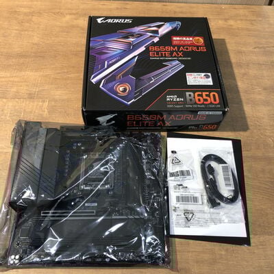 【姫路店】中古  GIGABYTE B650M AORUS ELITE AX (B650 AM5 mATX DDR5 168269 