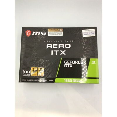 【座間相武台】中古  MSI GeForce GTX 1660 SUPER AERO ITX OC（GTX1660SUPER 6GB） 3480037061 
