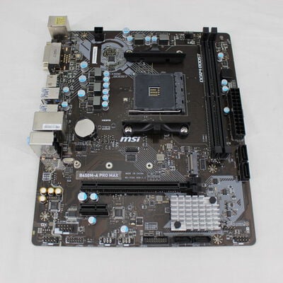 【通販センター】中古  MSI B450M-A PRO MAX(B450 AM4 mATX DDR4) 3480035184 