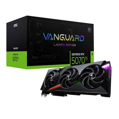 MSI  GeForce RTX 5070 Ti 16G VANGUARD SOC LAUNCH EDITION (GeForce RTX 5070 Ti 16GB) 