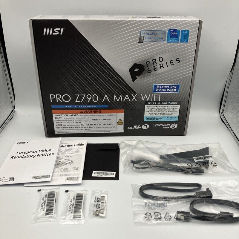 中古 MSI PRO Z790-A MAX WIFI (Z790 1700 ATX DDR5) 175362 （402169