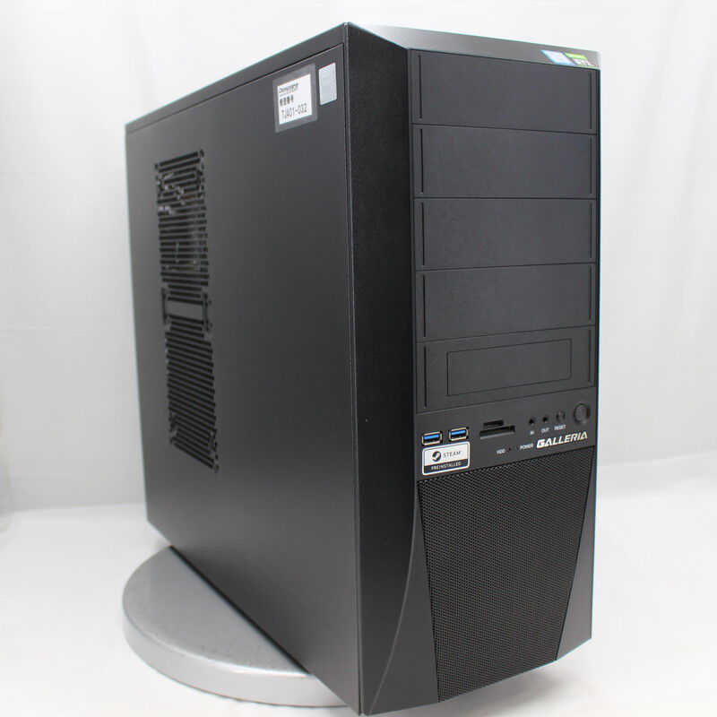 中古 THIRDWAVE GALLERIA KT(Intel Core i7 9700K/32GB/SSD500GB/なし