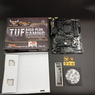 【大須店】中古  ASUS TUF B450-PLUS GAMING (B450 AM4 ATX DDR4) 137896 