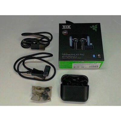 【前橋ｲﾝﾀｰｱｶﾏﾙ店】中古  RAZER HAMMERHEAD PRO HYPERSPEED(ワイヤレスゲーミングイヤホン) 4540001511 