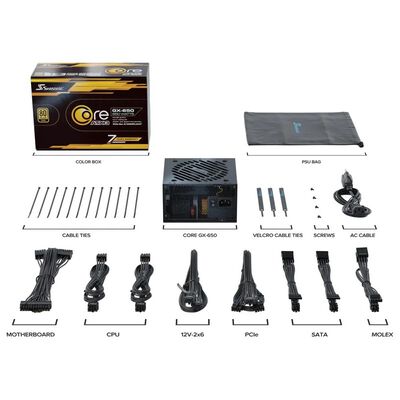 Seasonic  SRP-CGX651-A5A32SF (650W ブラック) 