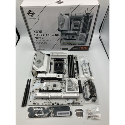 【座間相武台】中古  ASRock X870 Steel Legend WiFi (X870 AM5 ATX DDR5) 172202 