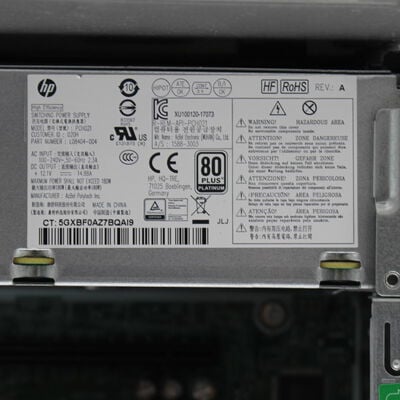【通販センター】中古  HP ProDesk 600 G4 SFF(Intel Core i5 8500/16GB DDR4 (PC4)/SSD500GB/DVDマルチ/オンボード/W11H64 MAR) 196937 