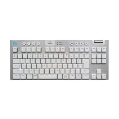 Logicool  G913 TKL LIGHTSPEED Wireless RGB Mechanical Gaming Keyboard-Tactile G913-TKL-TCWH (タクタイル ホワイト) 