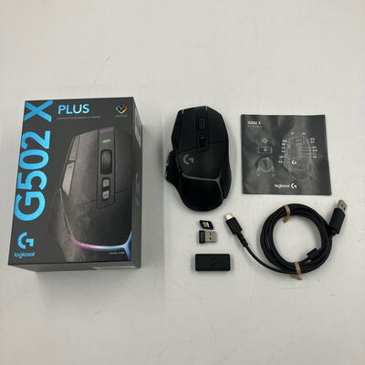 【なんば店】中古  Logicool G502 X PLUS G502XWL-RGBBK (ブラック) 198064 