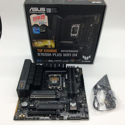 【浜松店】中古  ASUS TUF GAMING B760M-PLUS WIFI D4(B760 1700 mATX DDR4 1300007681 