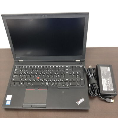 【長野稲里店】中古  Lenovo ThinkPad P52　20MAS12700 (Core i7 8750H/16GB/SSD512GB/-/NVIDIA Quadro P1000 4GB/15.6ｲﾝﾁ/1920x1080/Wi-Fi/WEBCAM/W11H64) 176658 