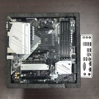 【福山ココローズ店】中古  ASRock B550M Pro4 (B550 AM4 mATX DDR4) 142938 