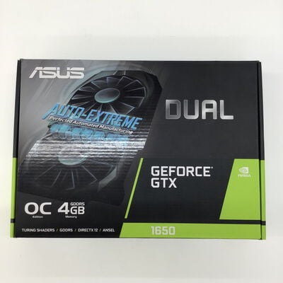 【福山ココローズ店】中古  ASUS DUAL-GTX1650-O4G (GTX1650 4G GDR5) 139570 