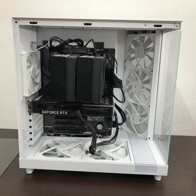 【福山ココローズ店】中古  自作PC(Ryzen 7 7800X3D/64GB/SSD1TB/RTX3060Ti) 5090001104 
