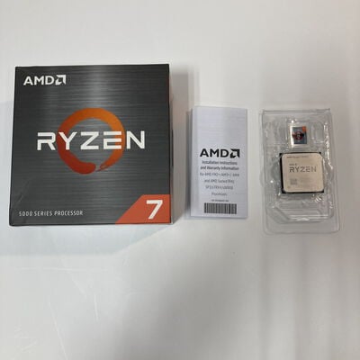 【富山本郷店】中古  AMD Ryzen 7 5700X (AM4/3.4GHz/36M/C8/T16/65W) 150182 