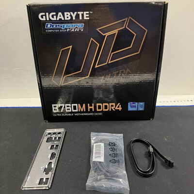 【大宮店】中古  GIGABYTE B760M H DDR4 (B760 mATX DDR4) 1250007879 