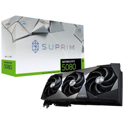 MSI  GeForce RTX 5080 16G SUPRIM SOC (GeForce RTX 5080 16GB) 