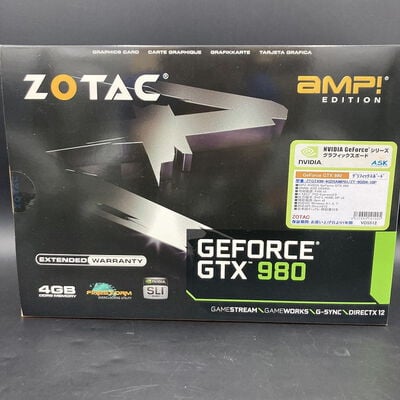 【熊本浜線店】中古  ZOTAC ZT-90204-10P(GTX980 4G GDR5 OC) 130911 