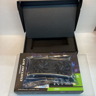 【京都店】中古  玄人志向 GG-RTX3060-E12GB/OC/DF (RTX3060 12GB) 144779 