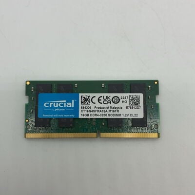 【宇都宮鶴田店】中古  PC4-25600 16GB ノート用(DDR4-3200) 158772 
