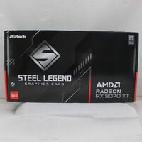 中古  ASRock RX9070XT SLD 16G Steel Legend Dark 16GB (RX9070XT 16G) 176936 