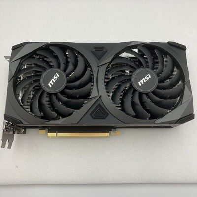【新潟店】中古  MSI GeForce RTX 3060 Ti VENTUS 2X 8GD6X OC（RTX3060Ti 8GB） 3480037280 