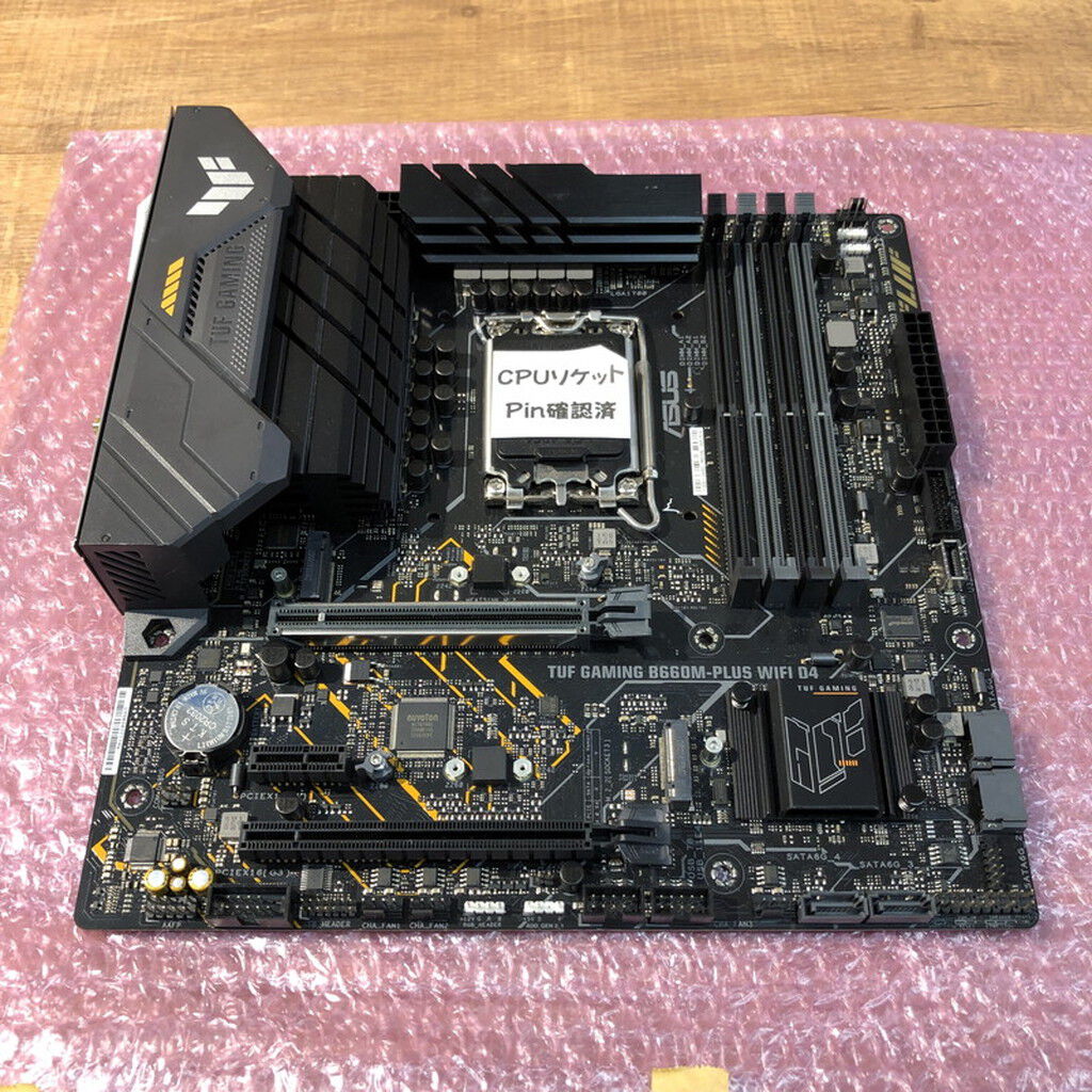 中古 ASUS TUF GAMING B660M-PLUS WIFI D4(B660 mATX DDR4 150354
