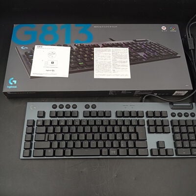 【大須店】中古  Logicool G813 LIGHTSYNC RGB Mechanical Gaming Keyboards-Tactile G813 3480036446 