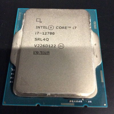 【座間相武台】中古  INTEL Core i7 12700  (1700/2.1G/25M/C12/T20) 148610 